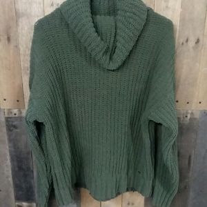 Hollister Chunky Turtleneck Sweater/Size Small